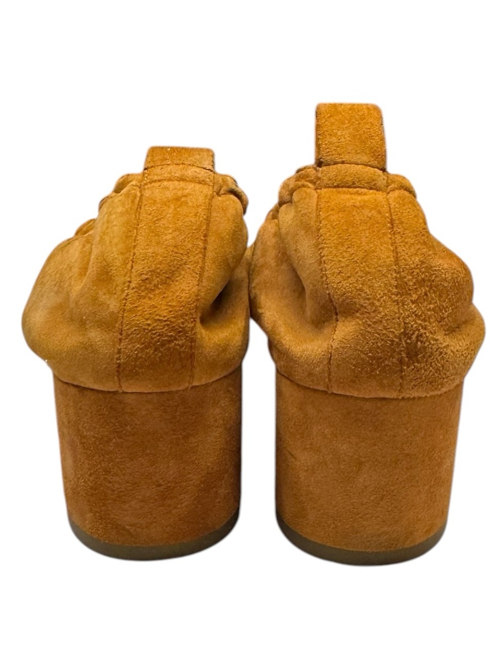 Everlane The Day Heel Size 9.5 Suede Leather Minimalist Preppy Academia Italy - Picture 5 of 8